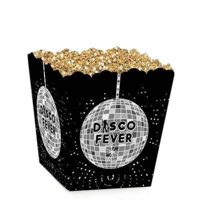 70's Disco - Party Mini Favor Boxes - 1970s Disco Fever Treat Candy Boxes - Set of 12