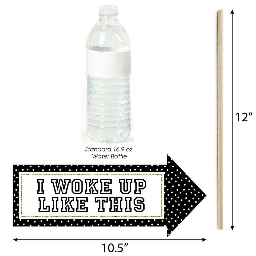 Funny HOCO Dance - Homecoming 10 Piece Photo Booth Props Kit