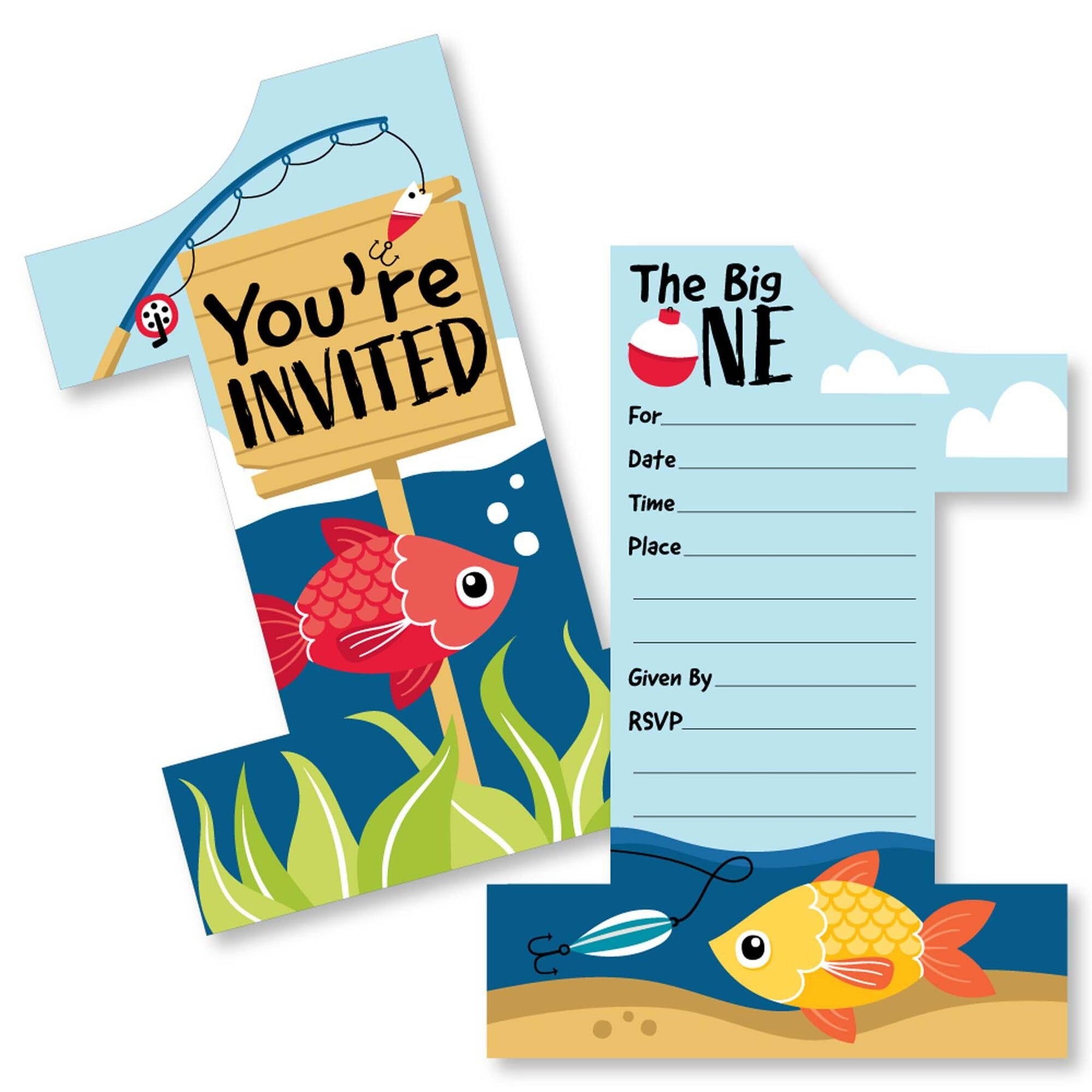 1st-birthday-reeling-in-the-big-one-shaped-fill-in-invitations-fish-first-birthday-party-invitation-cards-with-envelopes-set-of-12-bigdotofhappiness-com-big-dot-of-happiness-llc for Free Printable Fishing Birthday Party Invitations 1st Birthday Reeling in the Big One - Shaped Fill-In Invitations - Fish First Birthday Party Invitation Cards with Envelopes - Set of 12 | BigDotOfHappiness.com – Big Dot of Happiness LLC for Free Printable Fishing Birthday Party Invitations