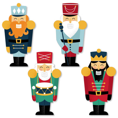 Christmas Nutcracker - DIY Shaped Holiday Party Cut-Outs - 24 Count