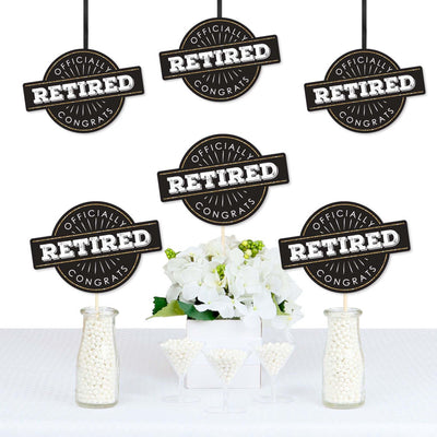 Happy Retirement - Decorations DIY Retirement Party Essentials - Set of 20