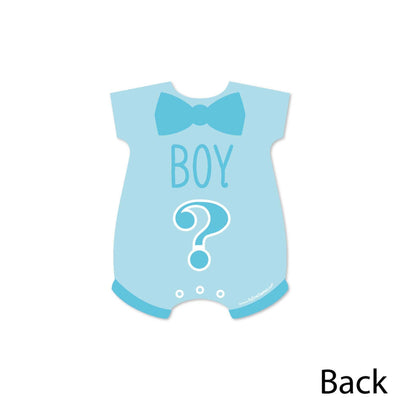 Gender Reveal - Baby Bodysuit Decorations DIY Party Essentials - Set of 20