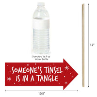 Funny Christmas - 10 Piece Christmas Photo Booth Props Kit