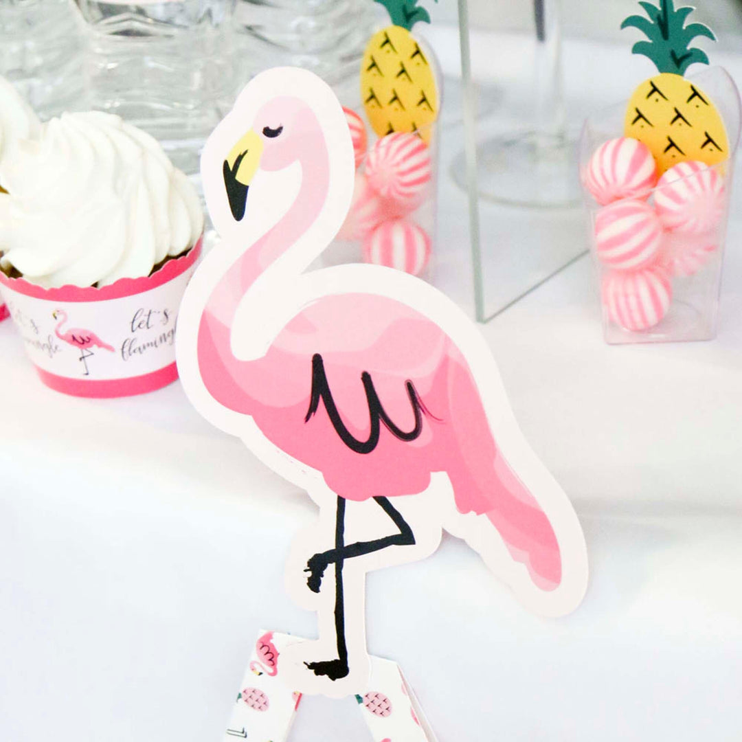 Pink Flamingo - Decorations DIY Party Essentials - Set of 20