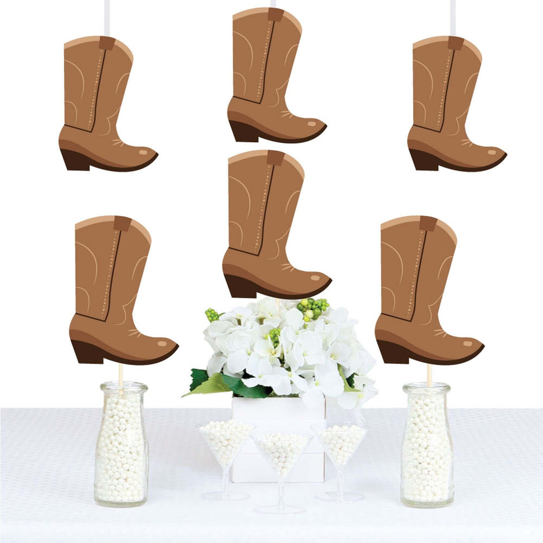 Western Hoedown - Decorations DIY Wild West Cowboy Party Essentials - Set of 20