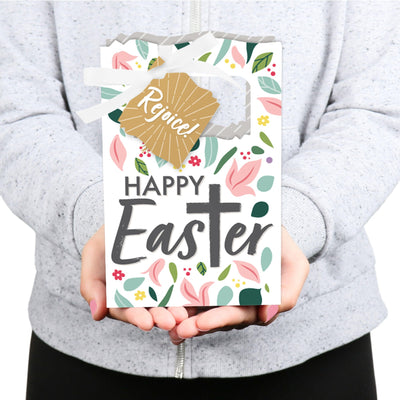 Religious Easter - Christian Holiday Party Favor Boxes - Set of 12