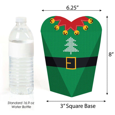 Ugly Sweater - Holiday & Christmas Party Favors - Gift Heart Shaped Favor Boxes for Women - Set of 12