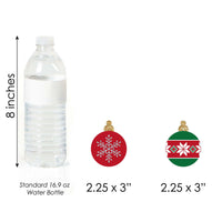 Ornaments - DIY Shaped Holiday and Christmas Party Cut-Outs - 24 Count