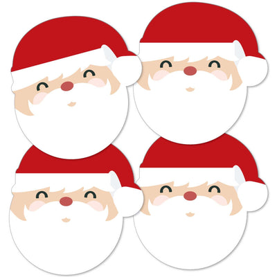 Jolly Santa Claus - Christmas Decorations DIY Party Essentials - Set of 20