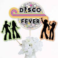70's Disco - 1970s Disco Fever Party Centerpiece Sticks - Table Toppers - Set of 15