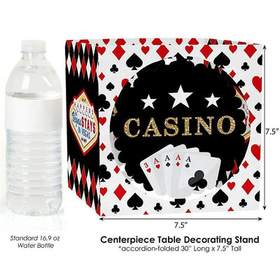 Las Vegas - Casino Party Centerpiece and Table Decoration Kit