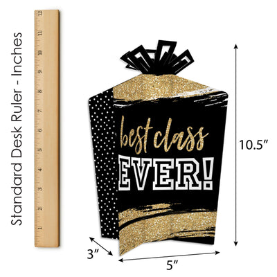 Reunited - Table Decorations - School Class Reunion Party Fold and Flare Centerpieces - 10 Count