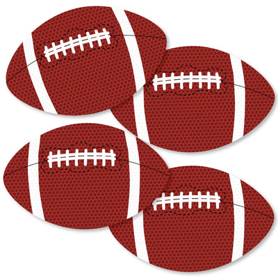 End Zone - Football - Football Decorations DIY Party Essentials - Set of 20