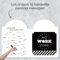 Happy Retirement - Congratulations Giant Greeting Card - Big Shaped Jumborific Card - 16.5 x 22 inches