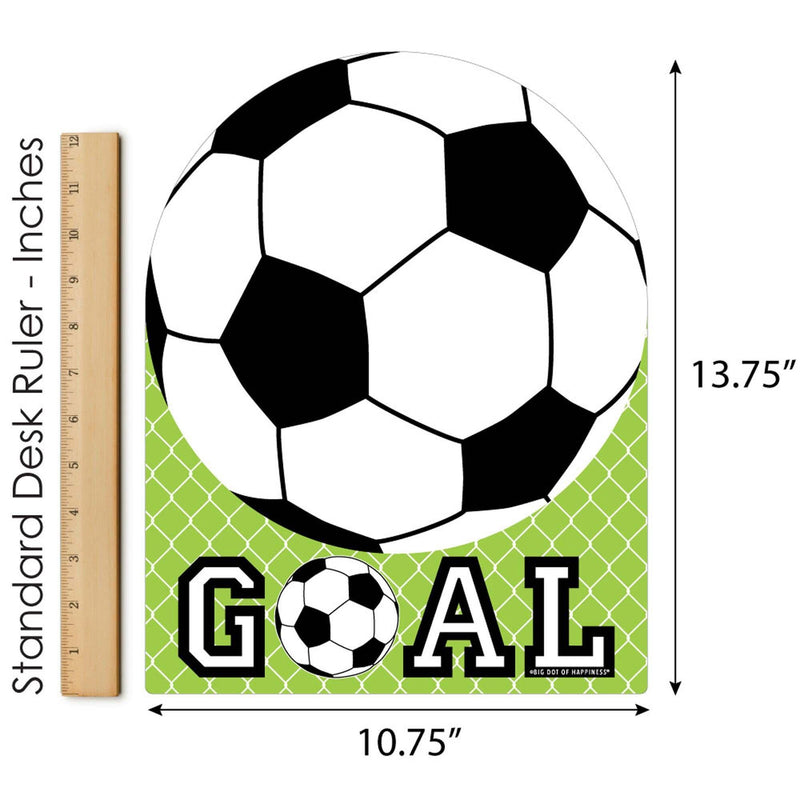 GOAAAL! - Soccer - Outdoor Lawn Sign - Baby Shower or Birthday Party Yard Sign - 1 Piece