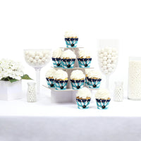 Strike Up the Fun - Bowling - Baby Shower or Birthday Decorations - Party Cupcake Wrappers - Set of 12